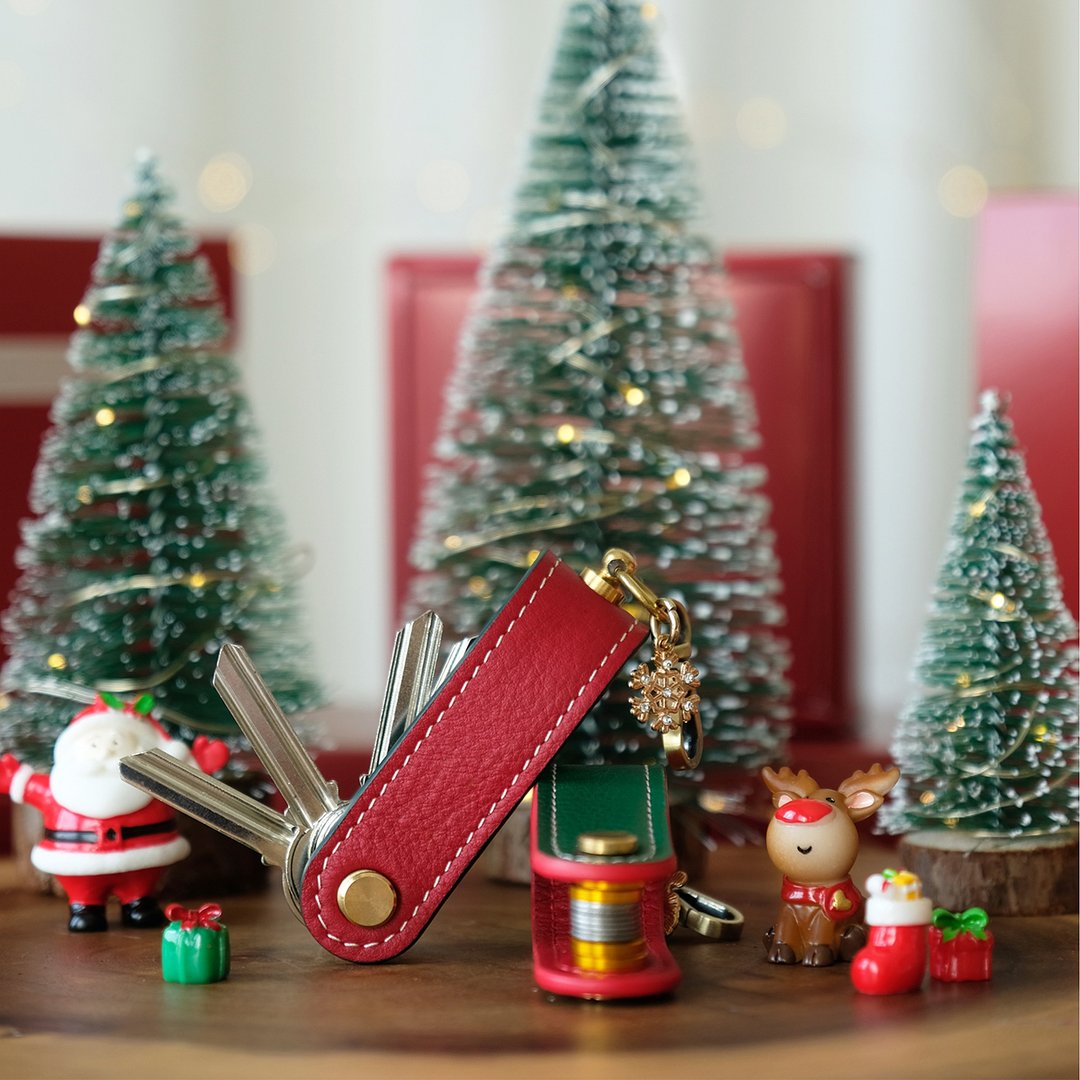 Christmas Key Holder/ Key Organize - 钥匙链/钥匙包 - 真皮 多色
