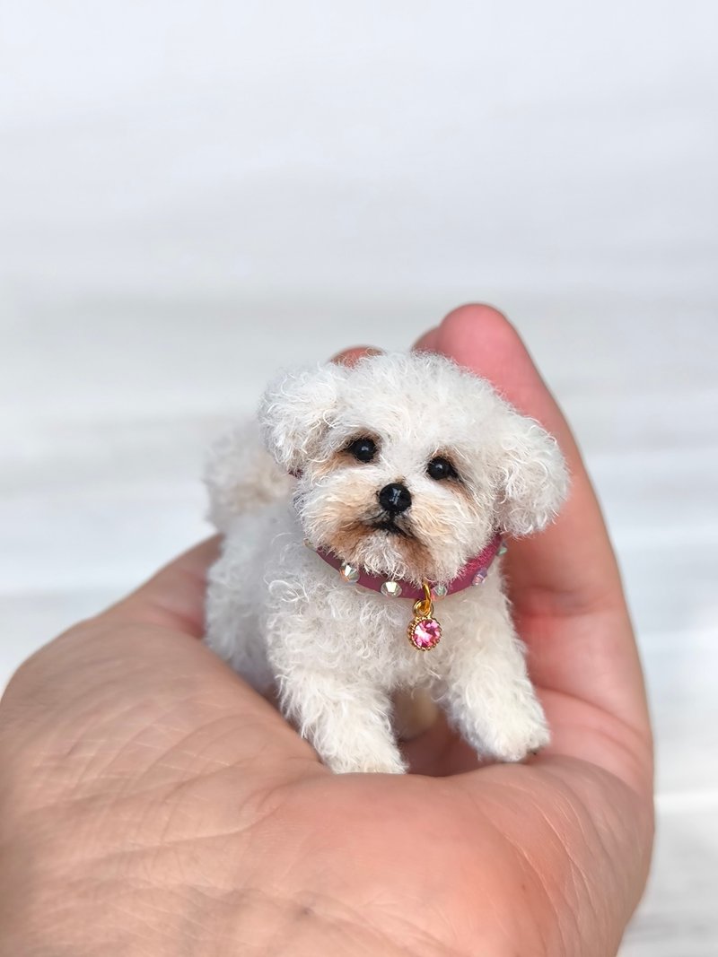 Puppy Daisy - 玩偶/公仔 - 羊毛 白色