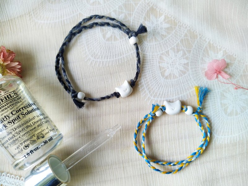 香氛 驱蚊 猫咪多功能手环 - 手链/手环 - 瓷 