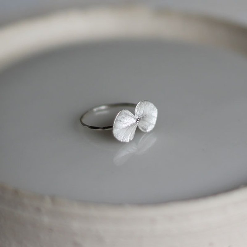 sv925 Eucalyptus ring - 戒指 - 其他金属 银色