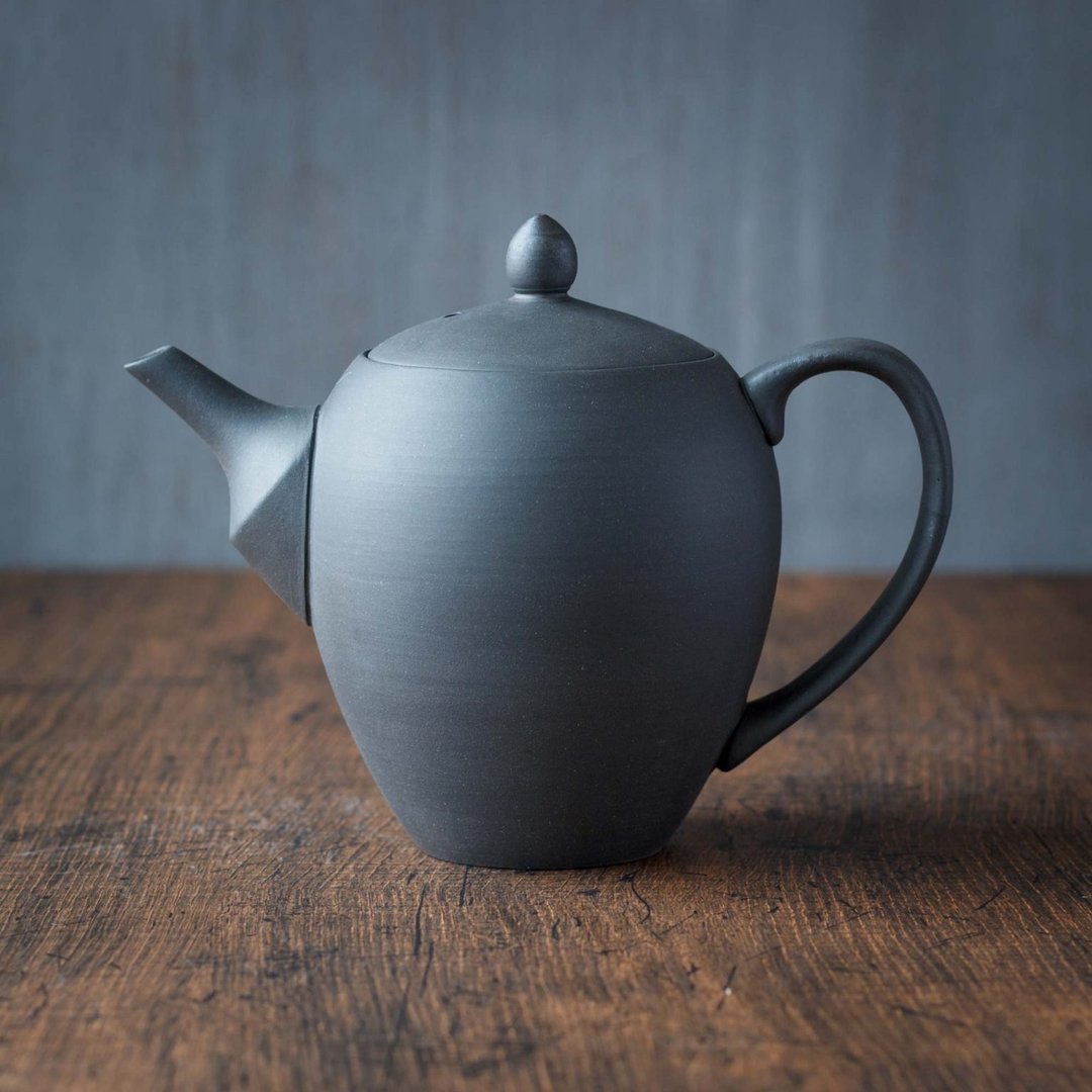 橡果茶壶 - 急须・Black - 茶具/茶杯 - 陶 黑色