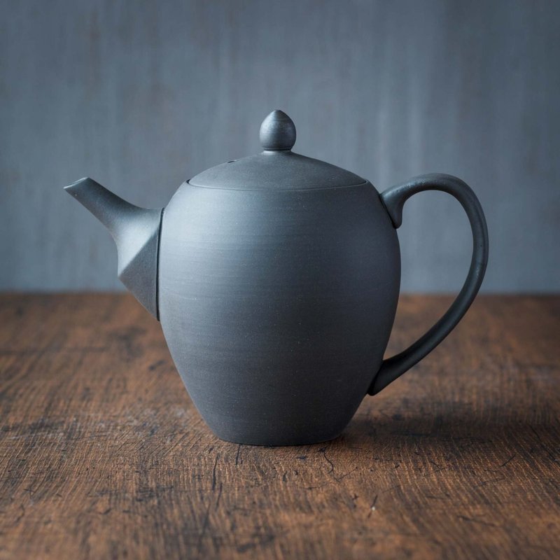 橡果急须 - Black - 茶具/茶杯 - 陶 黑色