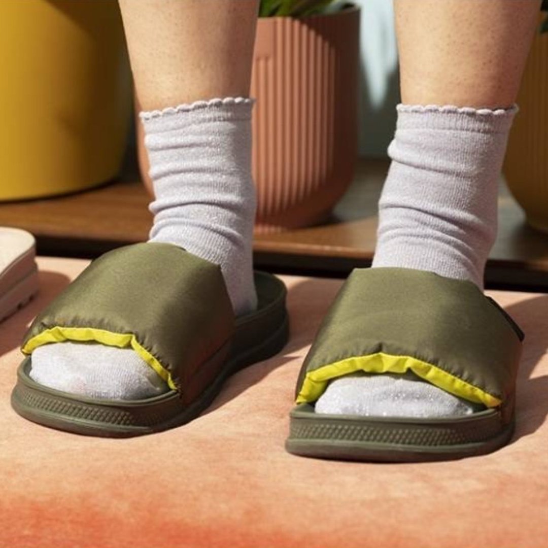 【限量发售】PALLADIUM SOLEA SLIDE 铺棉一片式潮流拖鞋78588 - 室内拖鞋 - 其他材质 多色