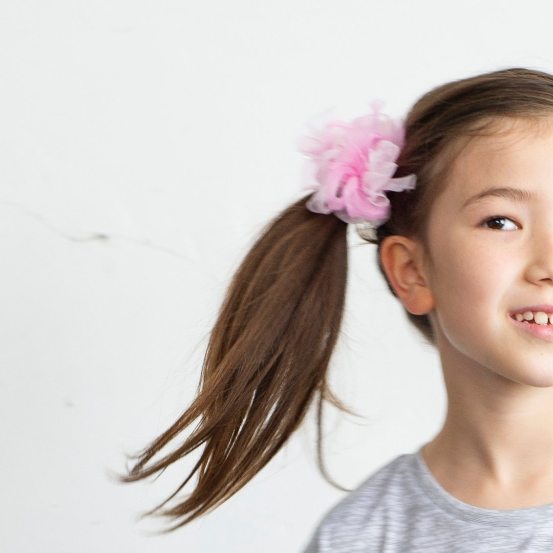 Kids | Blooming Hair Elastic | Dance | Pink - 婴儿帽/发带 - 其他人造纤维 粉红色