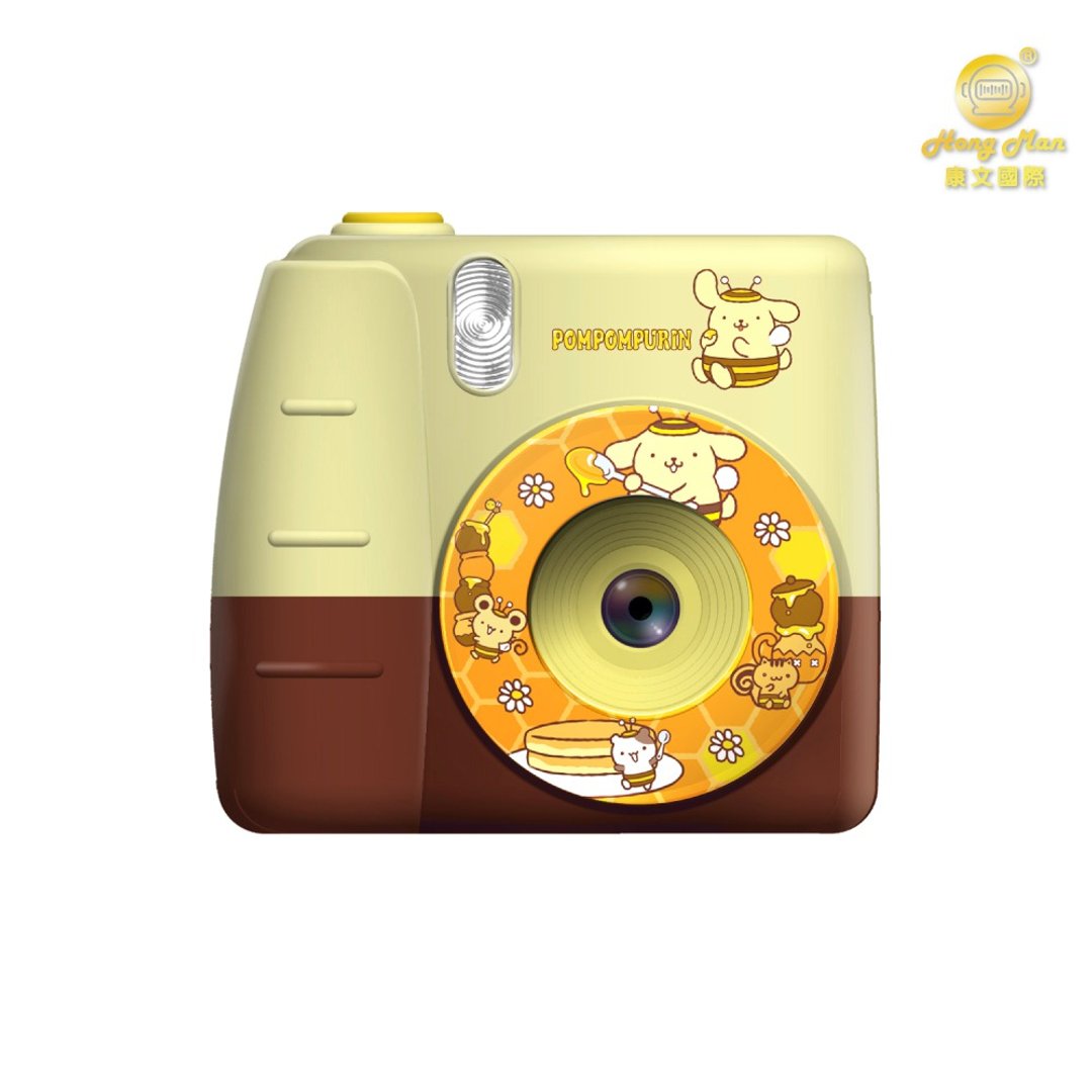 【Hong Man】三丽鸥 儿童相机 布丁狗 香甜蜂蜜 - 玩具/玩偶 - 塑料 黄色