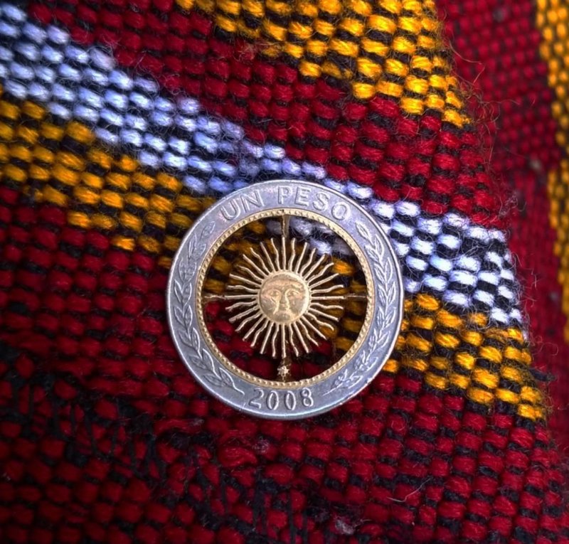 阿根廷五月太阳项链 - 项链 - 铜/黄铜 金色