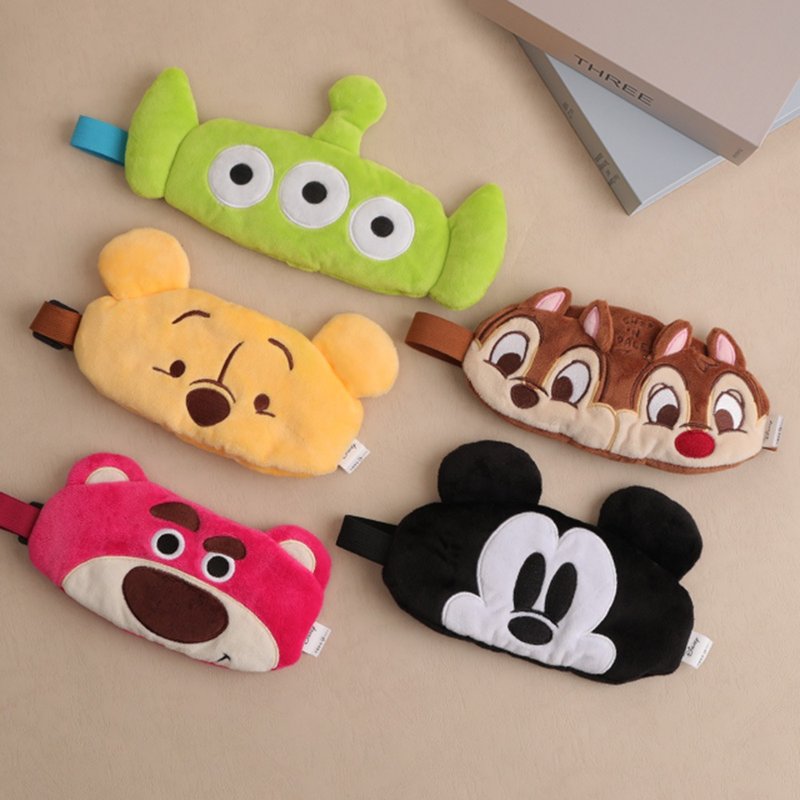 迪士尼绒毛立体眼罩-Disney 米奇 小熊维尼 奇奇蒂蒂 史迪奇 旅行 - 其他 - 聚酯纤维 多色