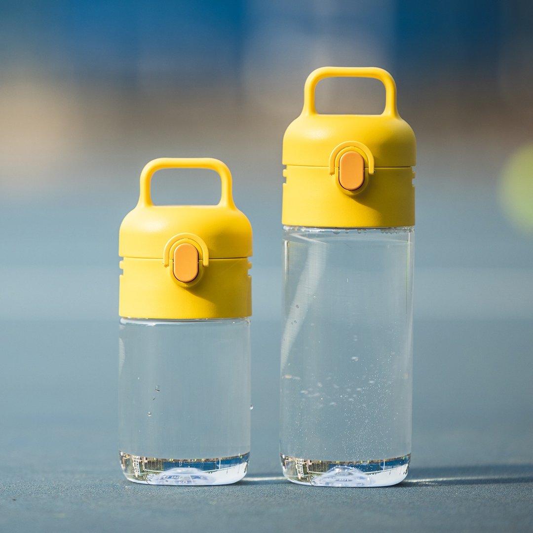 QA BOTTLE 生活水瓶 - 创意黄 ( 直饮 / 吸管杯 ) - 水瓶/水壶 - 塑料 黄色