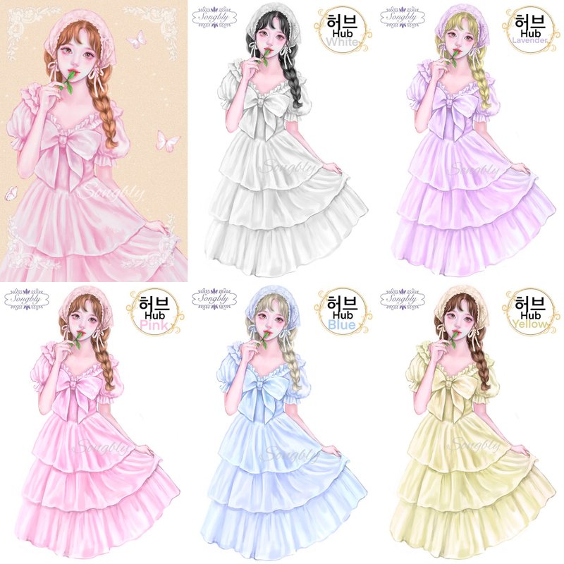 贴纸组合 - 贴纸 - 纸 多色