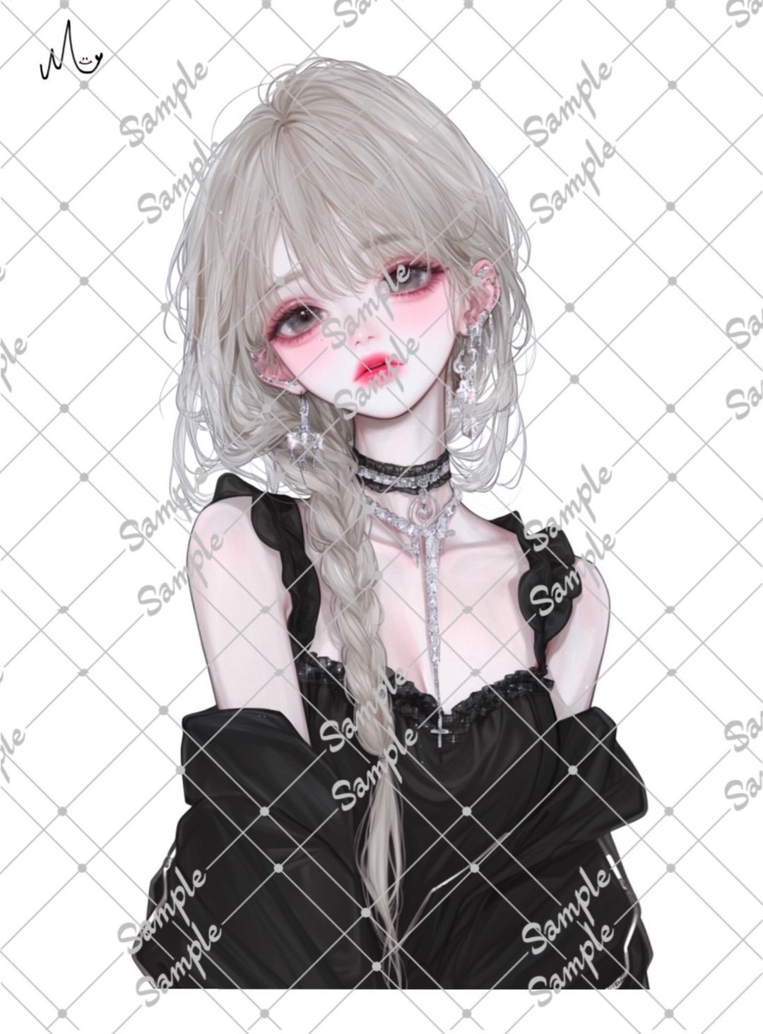 原创人物贴纸 10月新品 - 贴纸 - 纸 