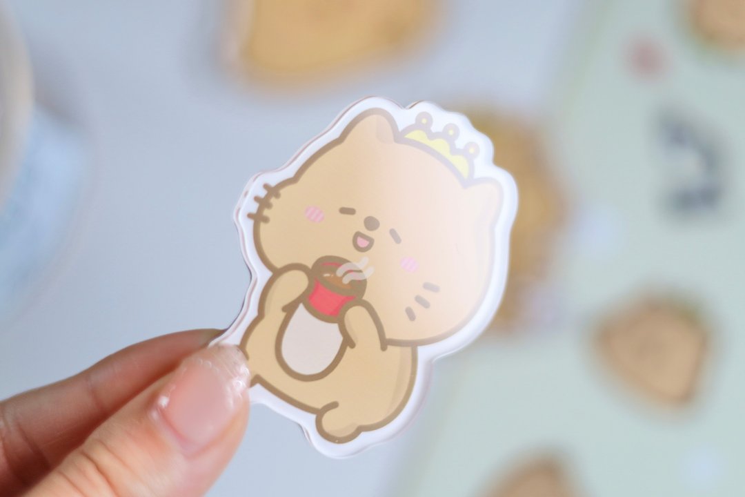 小薯磁石贴 冰箱贴 - 冰箱贴/磁贴 - 塑料 咖啡色