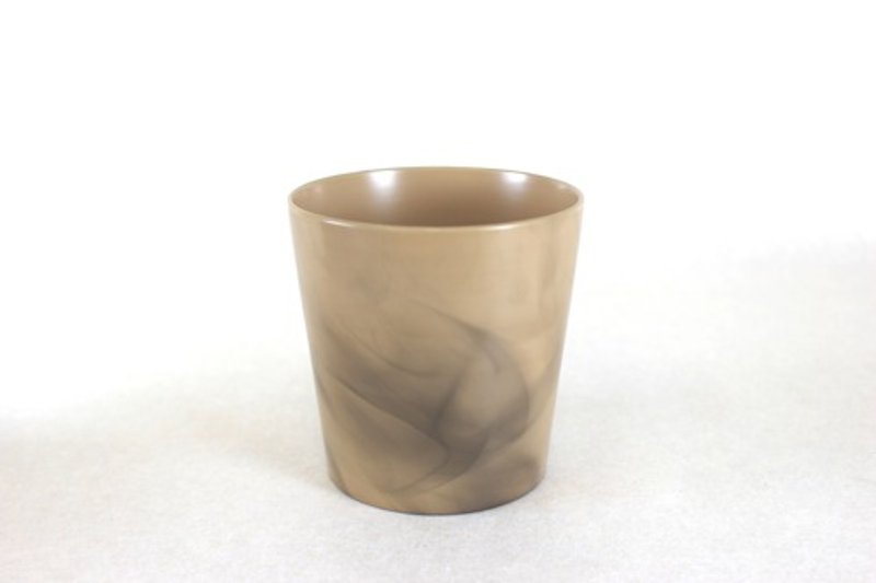 Murakumo Cup L White - 耳环/耳夹 - 木头 