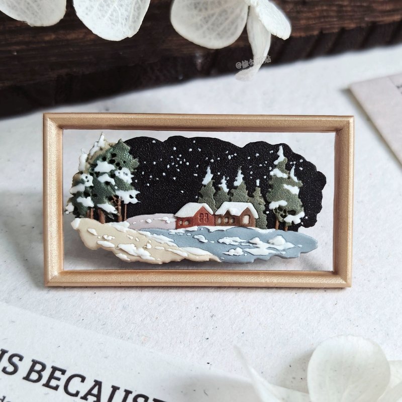 Facula 雪之国 原创设计手帐火漆封蜡礼物 - 印章/印台 - 铜/黄铜 