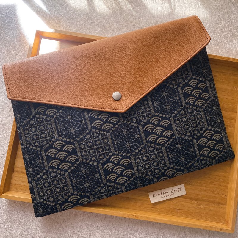 IPad Macbook 平板 电脑 保护套 笔电包 收纳袋 日系图案款 - 电脑包 - 棉．麻 