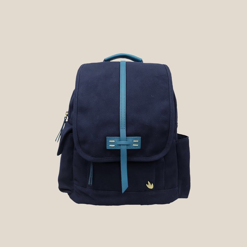 Movy Backpack Medi - 后背包/双肩包 - 其他材质 蓝色