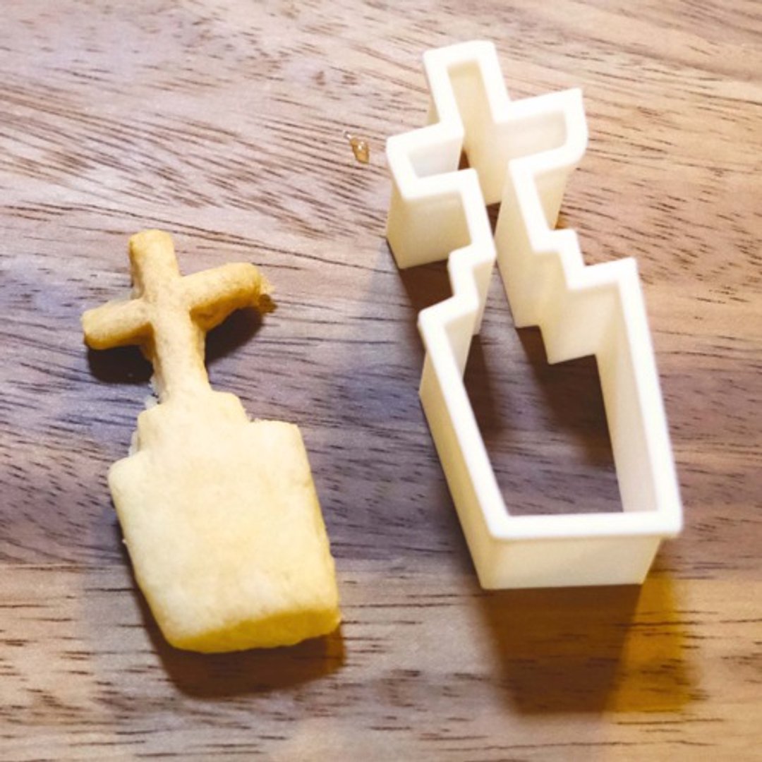 Grave (cookie cutter / cookie type) - 厨房用具 - 木头 