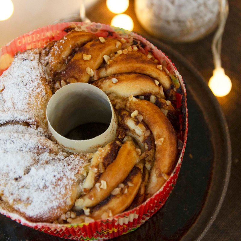 9 月・手揉肉桂圈面包・纯素烘焙实作 - 美食 - 新鲜食材 