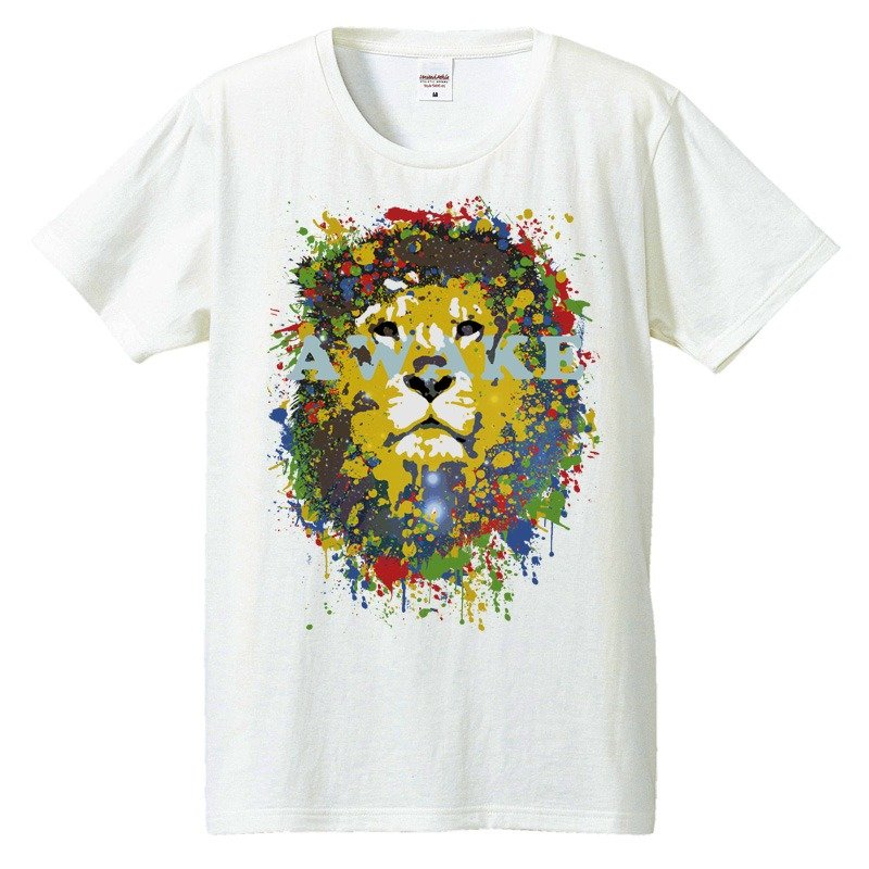 T-shirt / AWAKE - 男装上衣/T 恤 - 棉．麻 白色