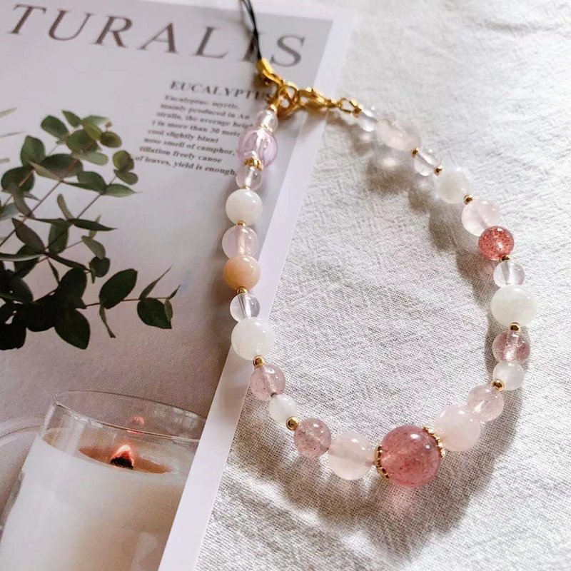 【Cinnamonmon 希娜梦梦】倾城之恋 | 水晶香氛手机吊饰 | 手机 - 挂绳/吊绳 - 宝石 灰色