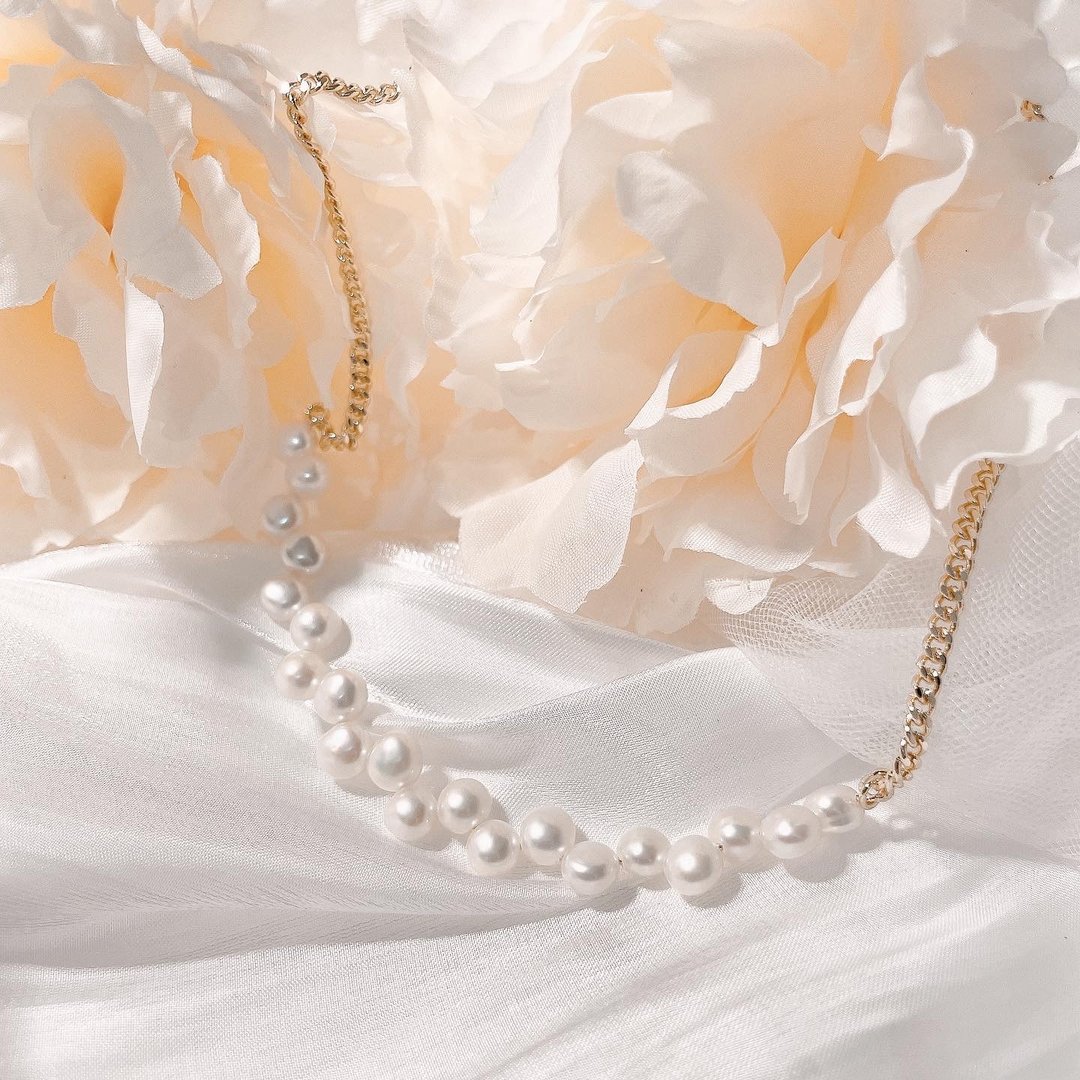 Pearl Neclace - 项链 - 珍珠 白色