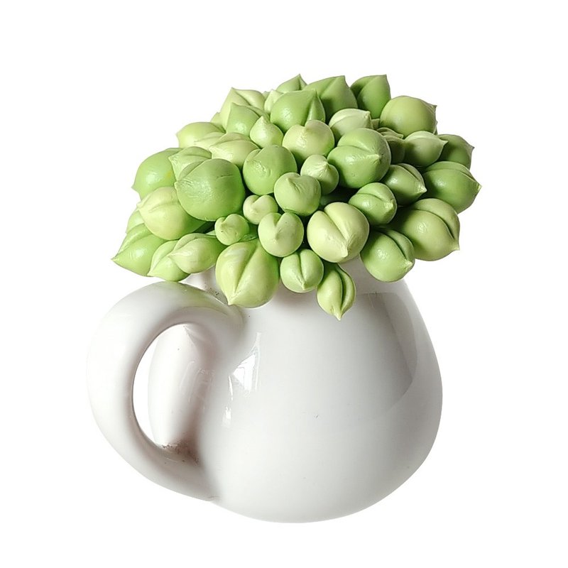 多肉植物绿之铃-粘土创作 ATO16 - 植栽/盆栽 - 粘土 