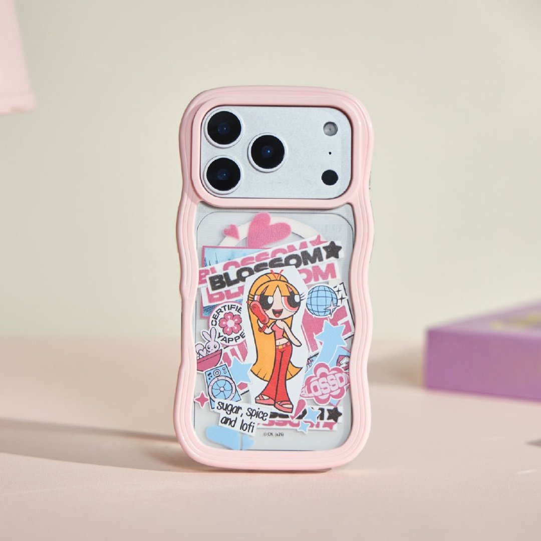 飞天小女警时尚长腿花花款：云朵波波 MagSafe iPhone 手机壳 - 手机壳/手机套 - 塑料 多色