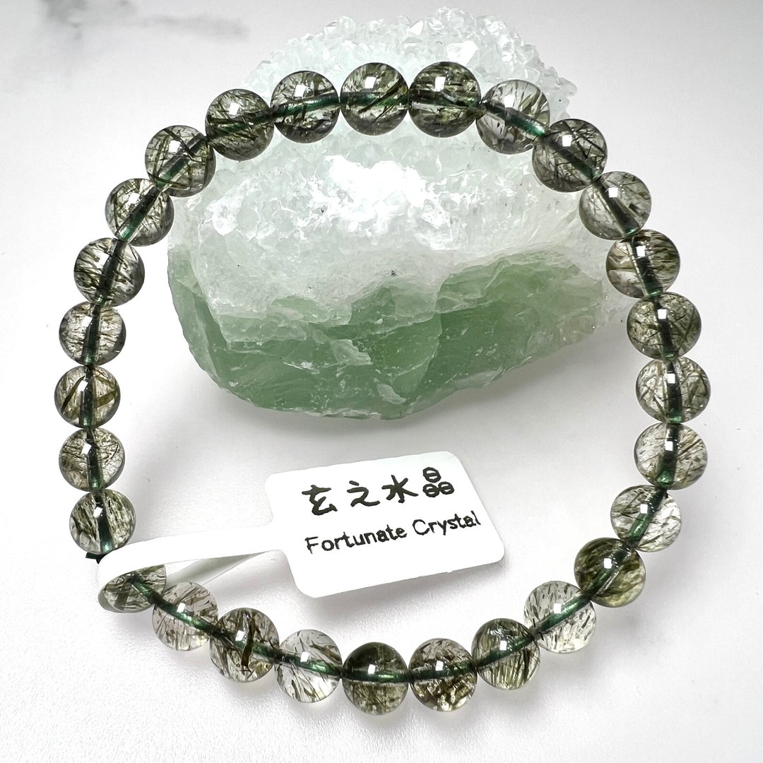 绿碧发手串 | 水晶 | 水晶手串 | 水晶手链 | 水晶手链 - 手链/手环 - 水晶 绿色