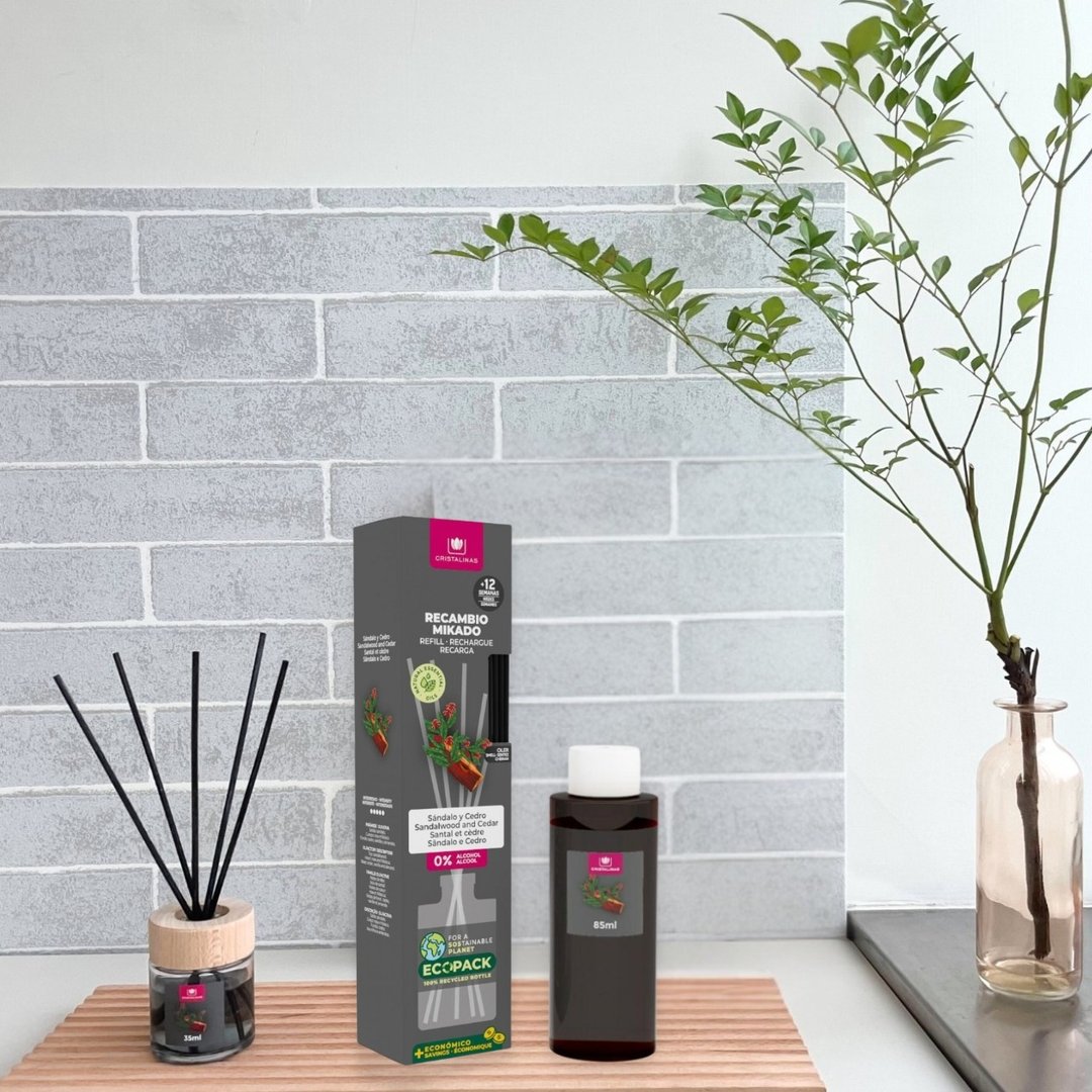 【Pinkoi 线下活动预购商品】木质调经典居家扩香组合 --檀香雪松 - 香薰/精油/线香 - 浓缩/萃取物 黑色