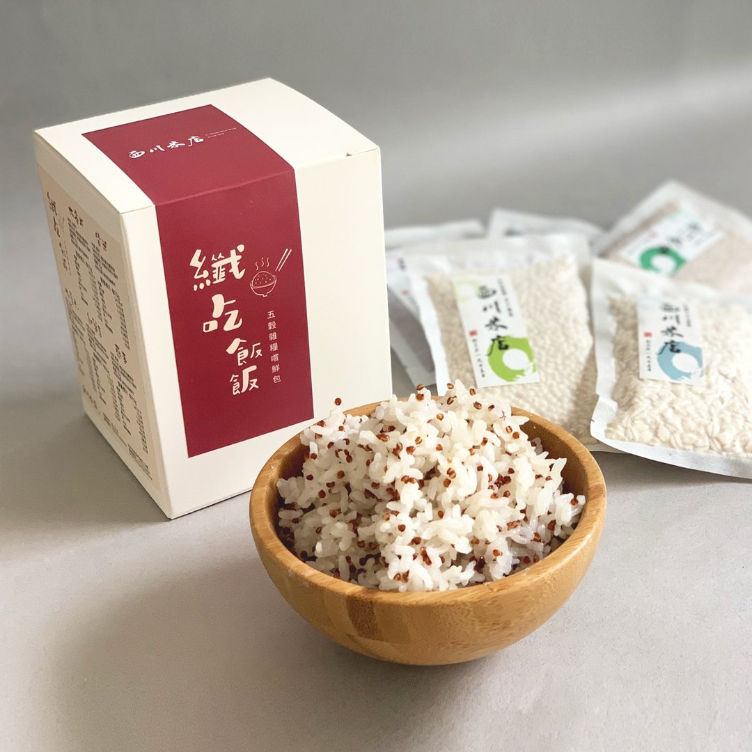 纤吃饭饭 五谷杂粮尝鲜包 1盒 2盒 - 五谷杂粮/米 - 纸 红色
