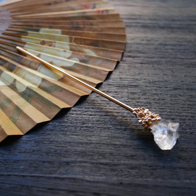 【墨徽阁】食冰发簪 - 发饰 - 铜/黄铜 白色