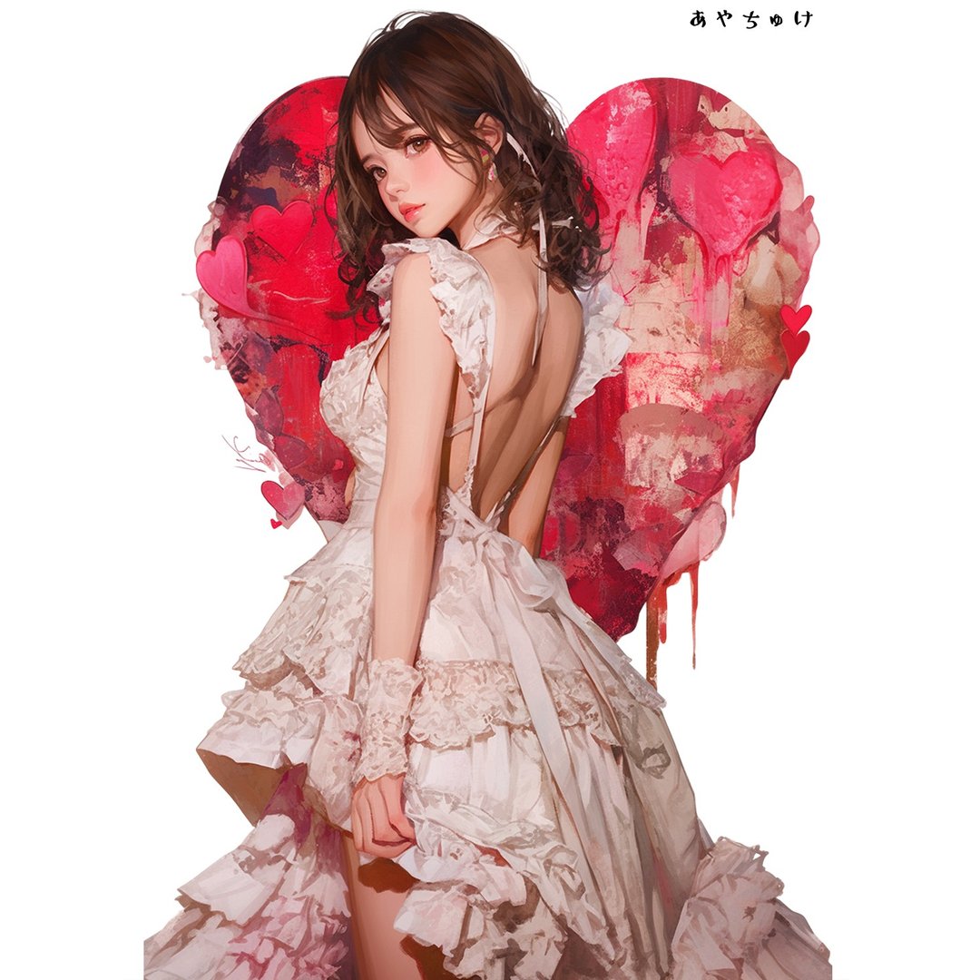 【12月新品6】07-111-0200 人物贴纸 性感情人节女孩 - 贴纸 - 纸 