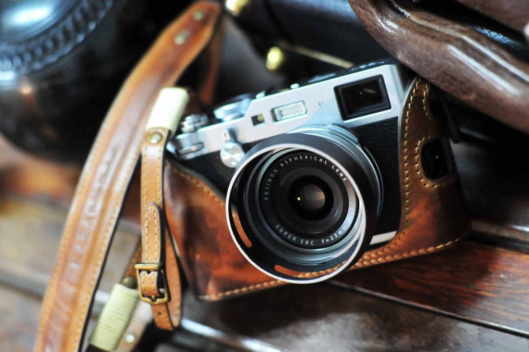FUJIFILM X100F 相机皮套 相机包 - 相机 - 真皮 