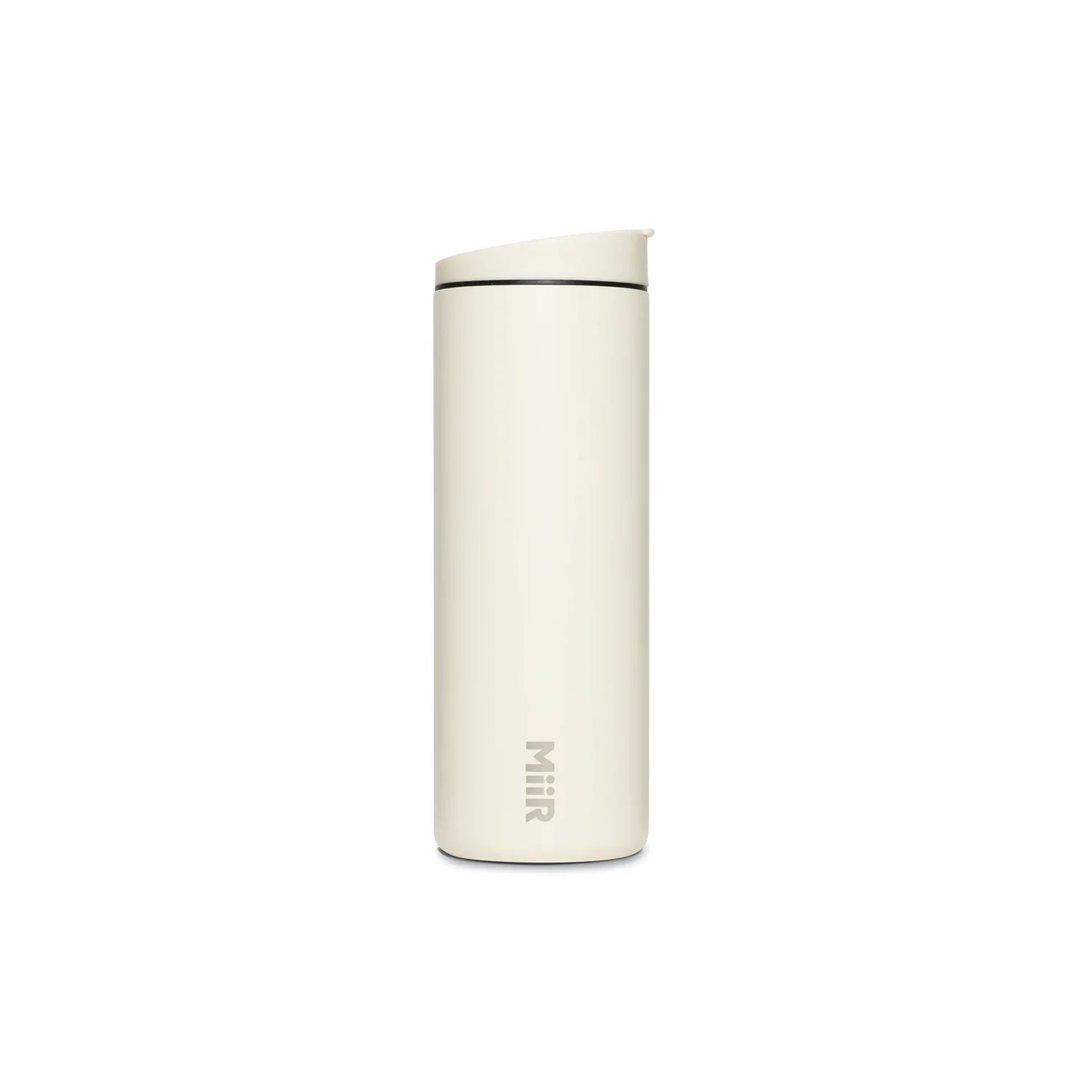 MiiR 双层真空 保温/保冰 易开盖 旅行 随身瓶 16oz/473ml 砂岩白 - 保温瓶/保温杯 - 不锈钢 白色