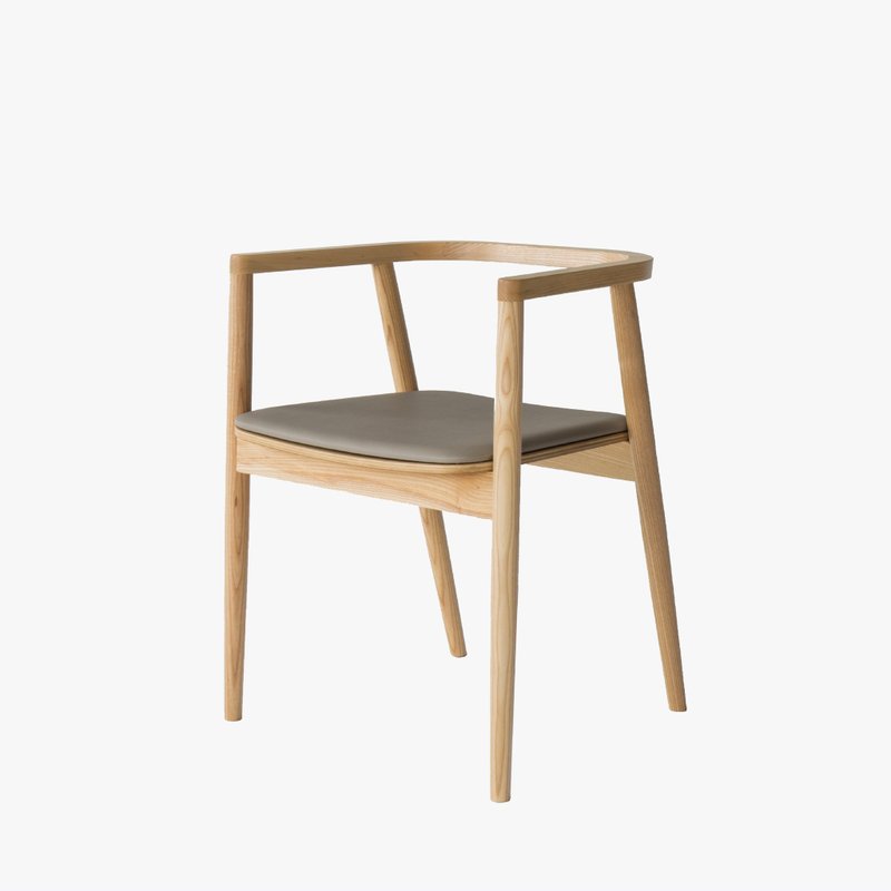 居然家居 | 日日睦椅 (双色) - 椅子/沙发 - 木头 金色