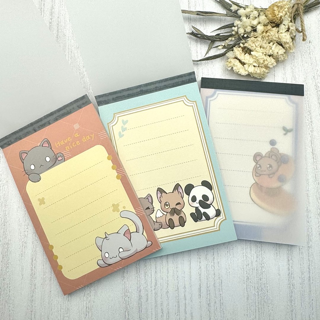 Memo Pad 各式款式 - 笔记本/手帐 - 纸 红色