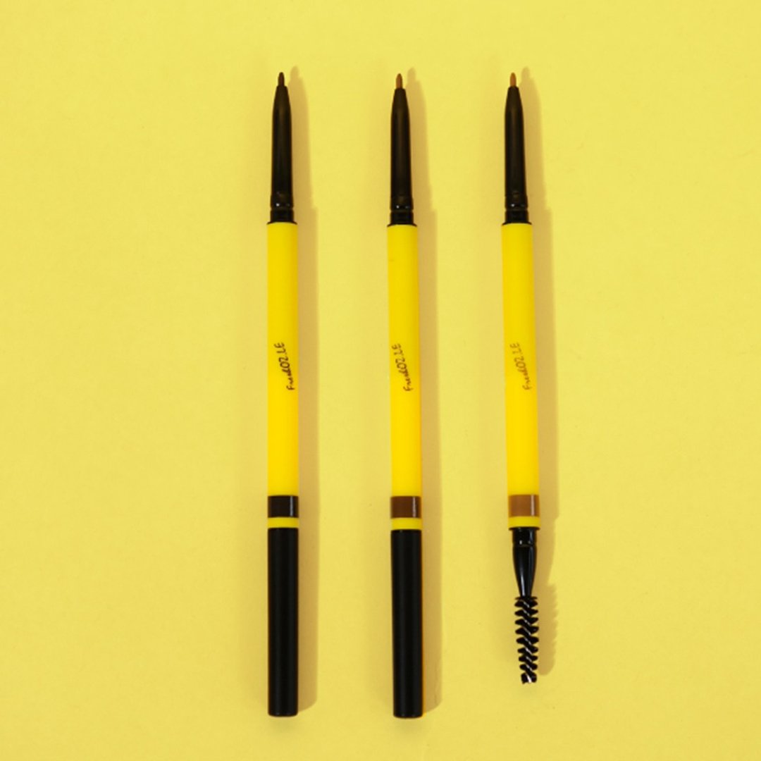 FreshO2 X Le 野生眉毛流系列 (细)毛流眉胶笔 Eyebrow Pencil - 眼/眉部彩妆 - 塑料 卡其色