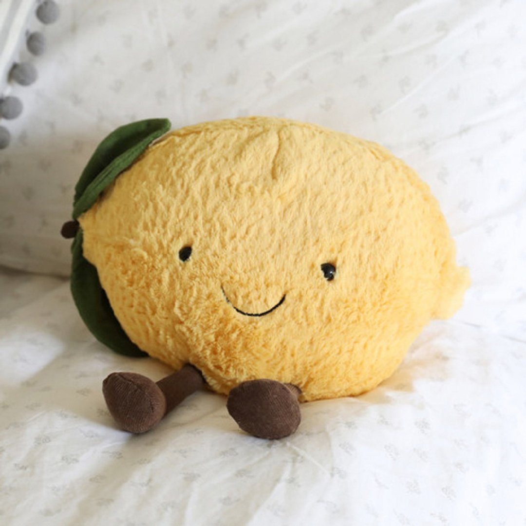 Amuseable Lemon 甜心柠檬 约27厘米 - 玩偶/公仔 - 聚酯纤维 