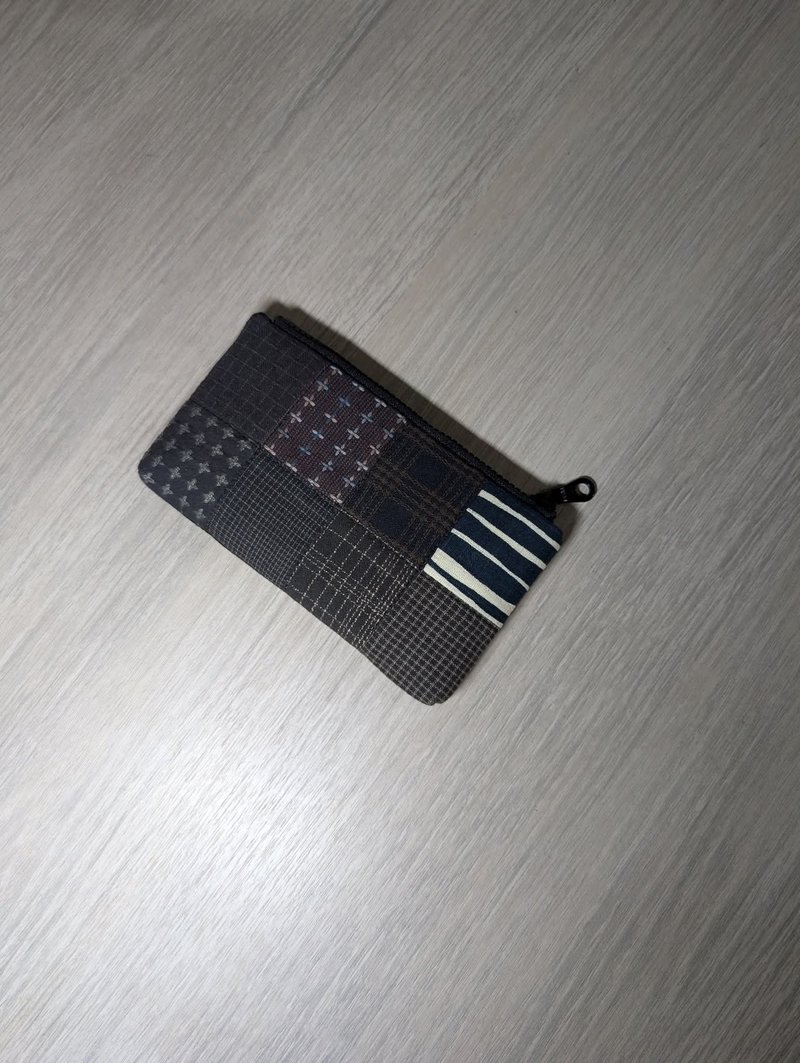 拼接包 - 皮夹/钱包 - 棉．麻 