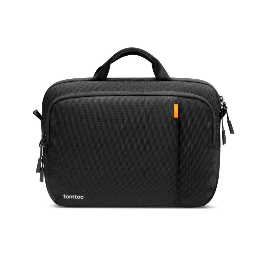 Tomtoc 360 完全防护 公文包 适用15.6寸MacBook Pro - 电脑包 - 聚酯纤维 黑色