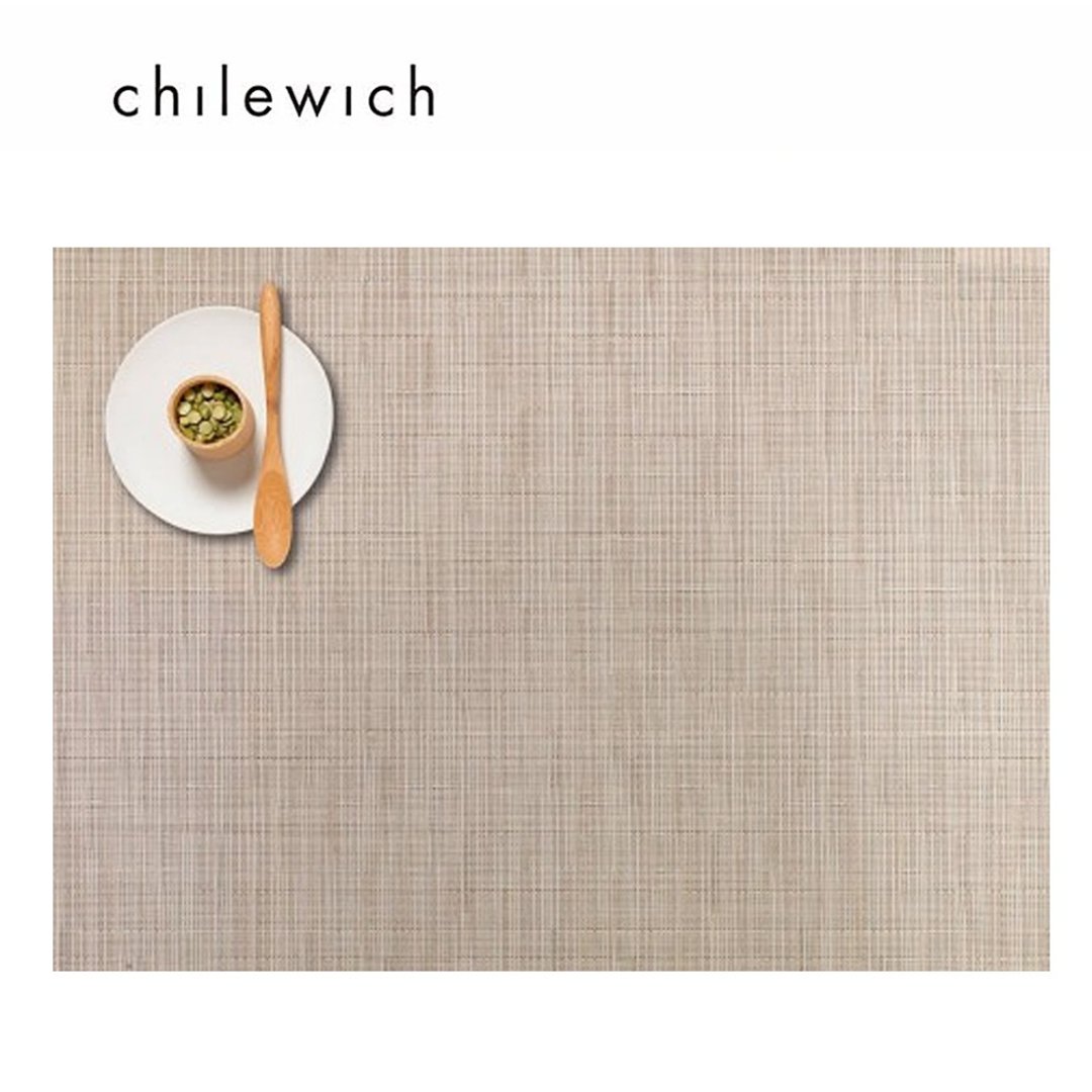 Chilewich / 竹编系列 Bamboo 餐垫 竹编米白 36 x 48 cm - 餐垫/桌巾 - 塑料 卡其色