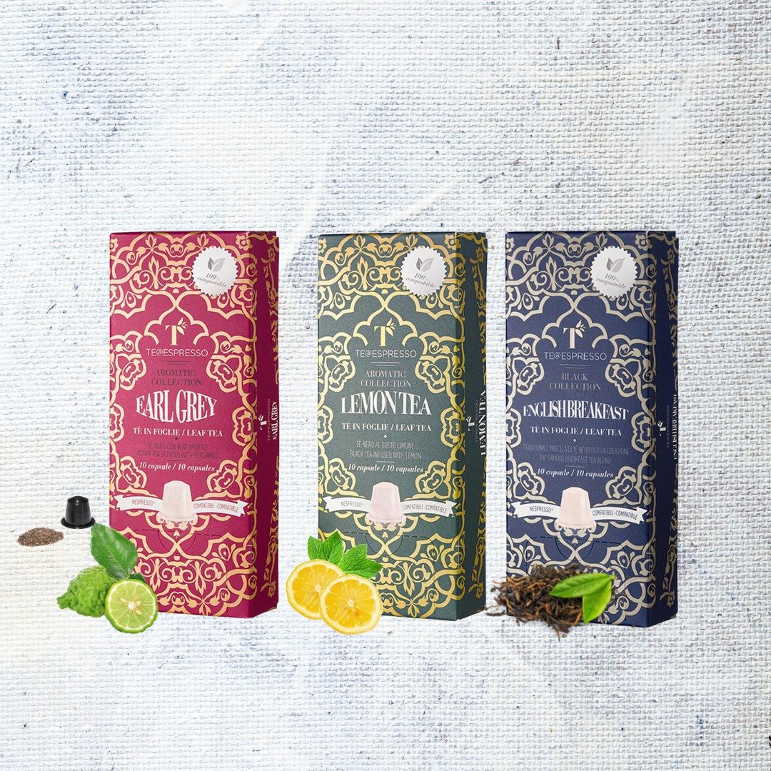 【Nespresso 适用】柑橘红茶 茶胶囊优惠套装 3 盒共 30 粒 - 茶 - 浓缩/萃取物 多色