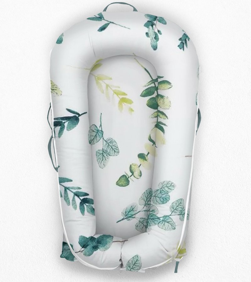 Dock a Tot cover Deluxe+ - 婴儿饰品 - 棉．麻 白色