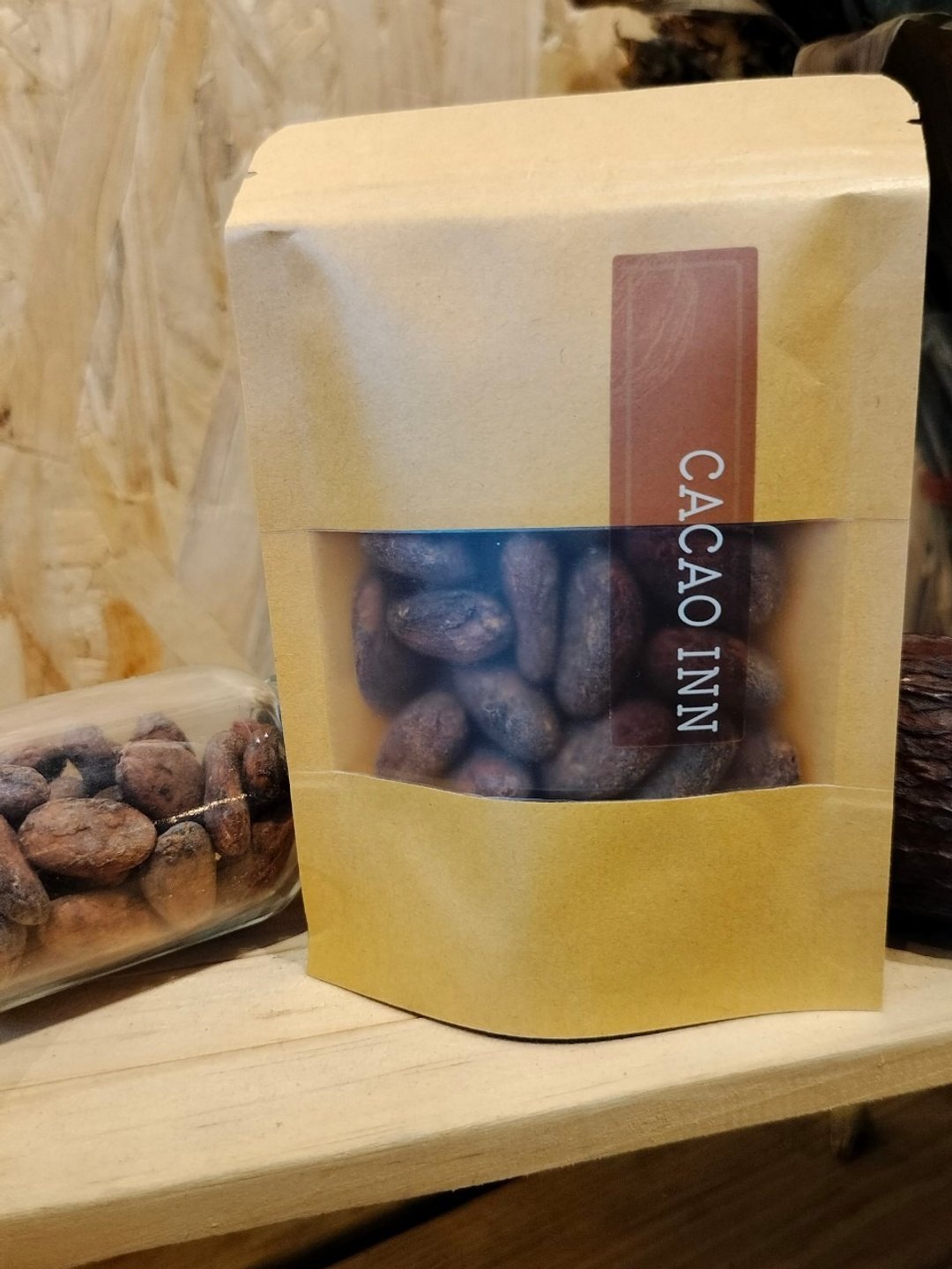 CACAO inN可可研制_烘焙可可原豆.小包.纯素.买10包送一包 - 茶 - 其他材质 橘色
