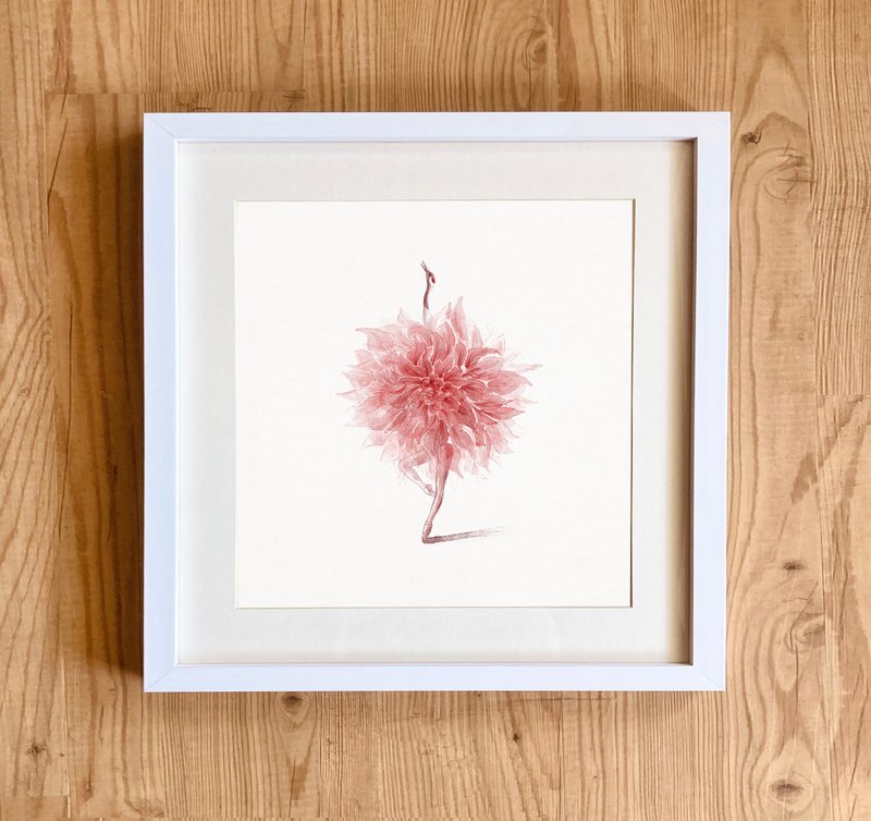 艺术微喷复制画 - 花鹤 - 海报/装饰画/版画 - 纸 