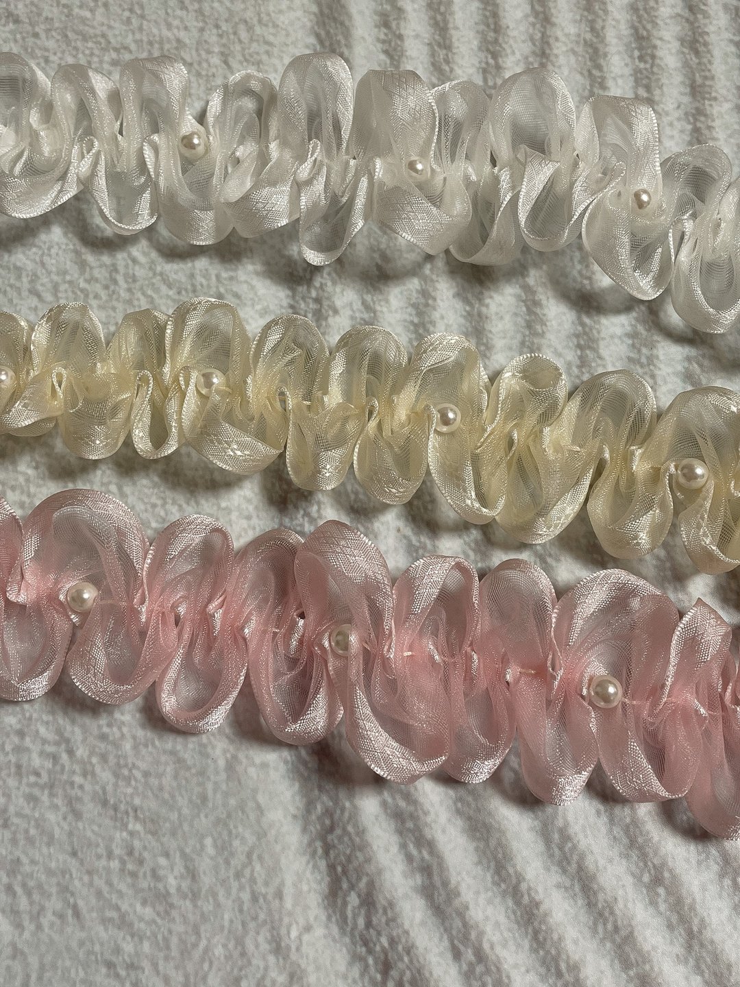 Satin Necklace | 缎带の曲奇饼宠物项链 - 衣/帽 - 聚酯纤维 