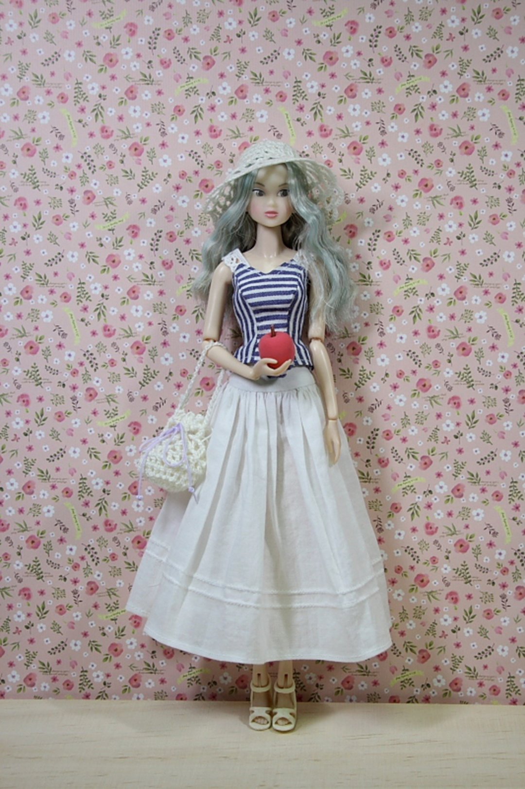 为26cm Momoko娃娃准备的夏季休假装 - 其他 - 棉 多色