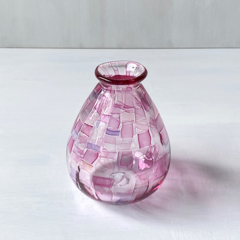 Vase patchwork vase 49 - 花瓶/陶器 - 玻璃 