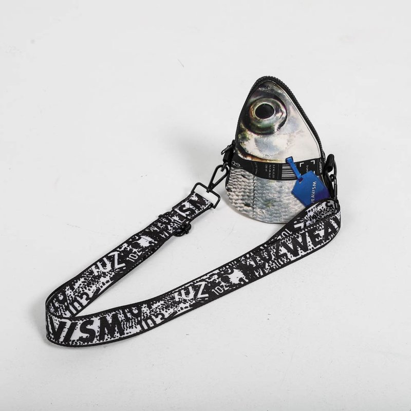 【预购送小鱼】WEAVISM织本主义 虱目鱼头斜背包 - 其他 - 棉．麻 灰色