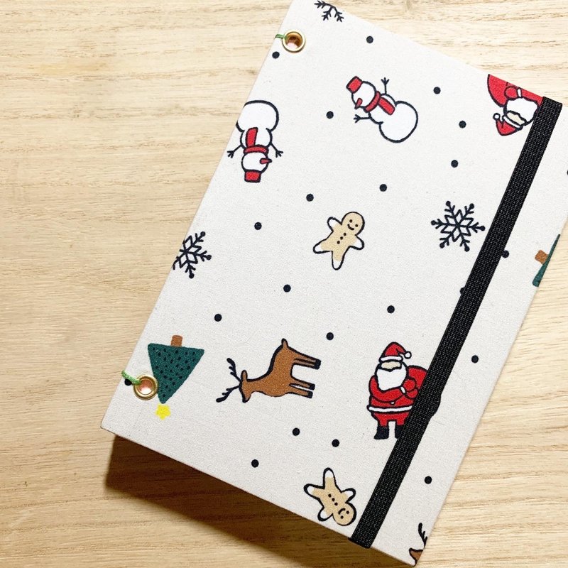 【圣诞礼物】欢庆圣诞节 - 2024 无时效 A6 手缝手帐本 - 笔记本/手帐 - 纸 