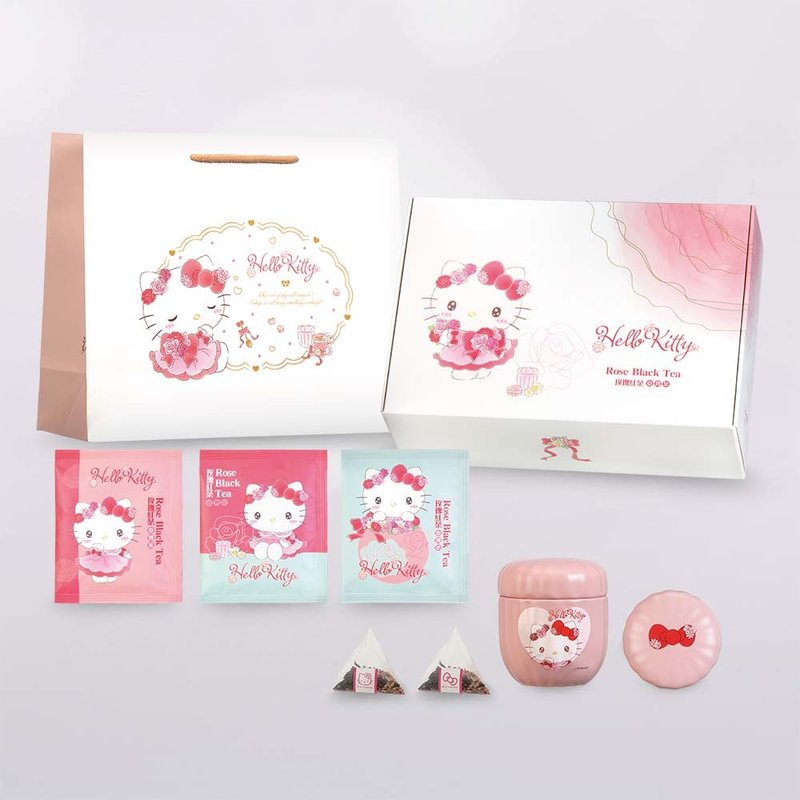 沐月xHELLO KITTY玫瑰红茶 - 茶 - 瓷 粉红色